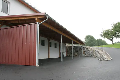 Holzcarport – ausgeführtes Referenzprojekt 8