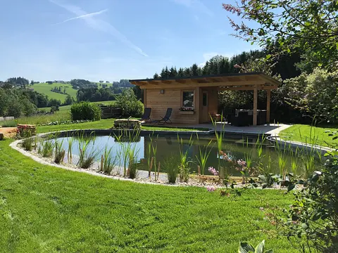 Poolhaus aus Holz – ausgeführtes Referenzprojekt 3